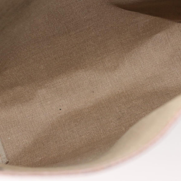 GUCCI GG Supreme Web Sherry Line Tote Bag PVC Beige 39 02 003 Auth 151982