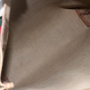 GUCCI GG Supreme Web Sherry Line Tote Bag PVC Beige 40 02 003 Auth 151983-16