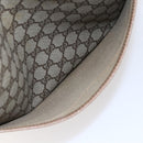 GUCCI GG Supreme Web Sherry Line Tote Bag PVC Beige 40 02 003 Auth 151983-19