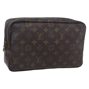 LOUIS VUITTON Monogram Trousse Toilette 28 Clutch Bag M47522 LV Auth 151986