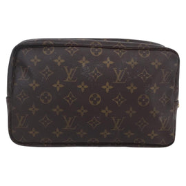 LOUIS VUITTON Monogram Trousse Toilette 28 Clutch Bag M47522 LV Auth 151986 - 0