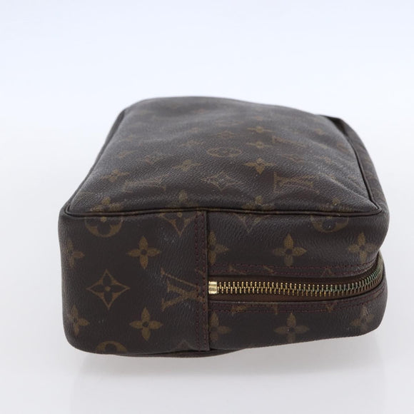 LOUIS VUITTON Monogram Trousse Toilette 28 Clutch Bag M47522 LV Auth 151986