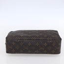 LOUIS VUITTON Monogram Trousse Toilette 28 Clutch Bag M47522 LV Auth 151986-6