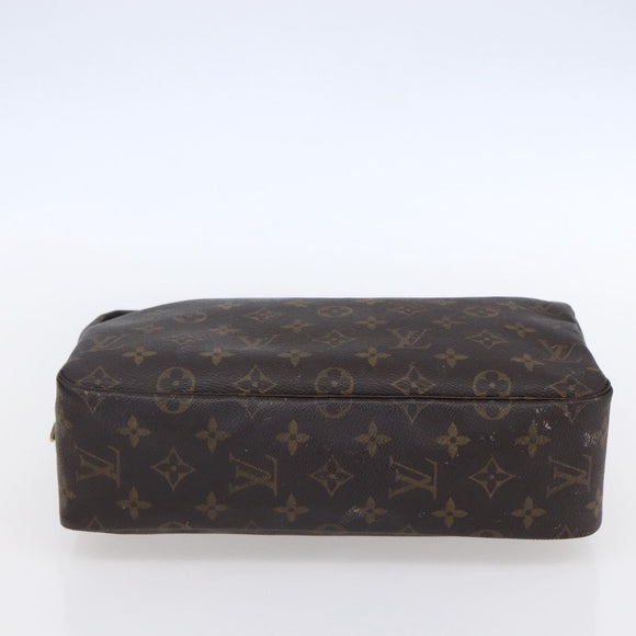 LOUIS VUITTON Monogram Trousse Toilette 28 Clutch Bag M47522 LV Auth 151986