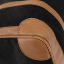 GUCCI Micro GG Canvas Boston Bag Black Gold Auth 151992-10