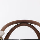 GUCCI Micro GG Canvas Boston Bag Black Gold Auth 151992-8