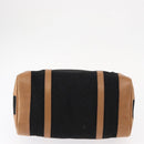 GUCCI Micro GG Canvas Boston Bag Black Gold Auth 151992-9