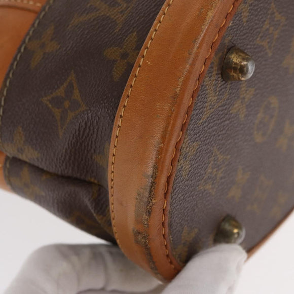 LOUIS VUITTON Monogram Bucket PM Shoulder Bag USA limited M42238 LV Auth 151993