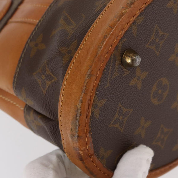 LOUIS VUITTON Monogram Bucket PM Shoulder Bag USA limited M42238 LV Auth 151993