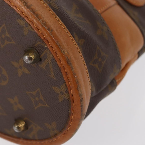 LOUIS VUITTON Monogram Bucket PM Shoulder Bag USA limited M42238 LV Auth 151993
