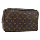LOUIS VUITTON Monogram Trousse Toilette 28 Clutch Bag M47522 LV Auth 151996-1