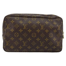 LOUIS VUITTON Monogram Trousse Toilette 28 Clutch Bag M47522 LV Auth 151996-2