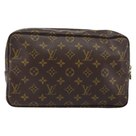 LOUIS VUITTON Monogram Trousse Toilette 28 Clutch Bag M47522 LV Auth 151996 - 0
