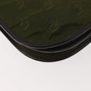 Christian Dior Shoulder Bag Nylon Khaki Gold Auth 151997-18