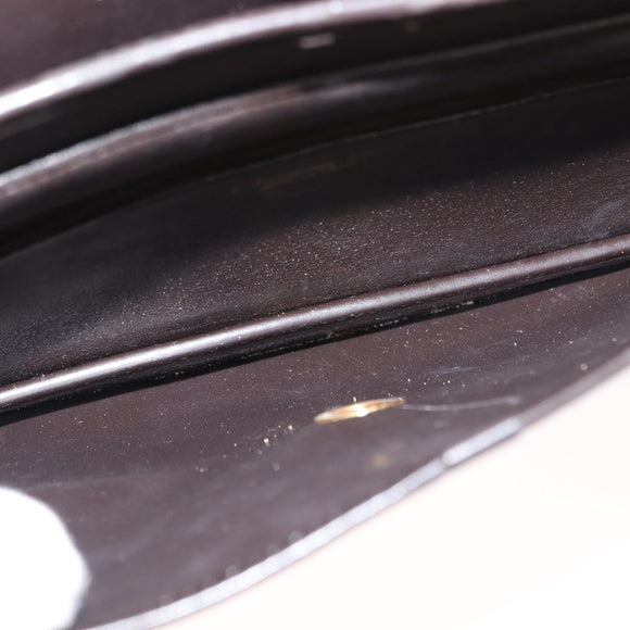 Christian Dior Shoulder Bag Nylon Khaki Gold Auth 151997