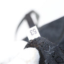 PRADA Backpack Nylon Leather Black Silver Auth 151999-12