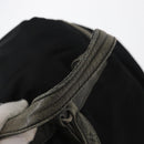 PRADA Backpack Nylon Leather Black Silver Auth 151999-7