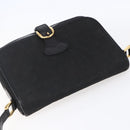 GUCCI GG Canvas Shoulder Bag Black Gold Auth 152003-6