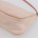 PRADA Sports Accessory Pouch Canvas Pink Auth 152004-15