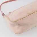 PRADA Sports Accessory Pouch Canvas Pink Auth 152004-16