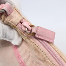 PRADA Sports Accessory Pouch Canvas Pink Auth 152004-9