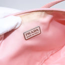 PRADA Sports Accessory Pouch Canvas Pink Auth 152004-20