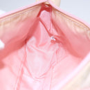 PRADA Sports Accessory Pouch Canvas Pink Auth 152004-22