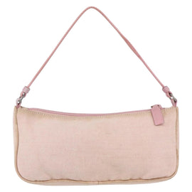 PRADA Sports Accessory Pouch Canvas Pink Auth 152004 - 0