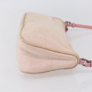PRADA Sports Accessory Pouch Canvas Pink Auth 152004-4
