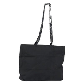 PRADA Tote Bag Nylon Black Auth 152005