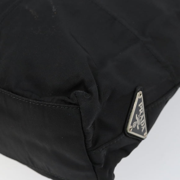 PRADA Tote Bag Nylon Black Auth 152005
