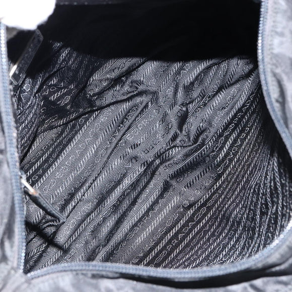 PRADA Tote Bag Nylon Black Auth 152005