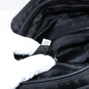 PRADA Tote Bag Nylon Black Auth 152005-12