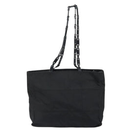 PRADA Tote Bag Nylon Black Auth 152005 - 0