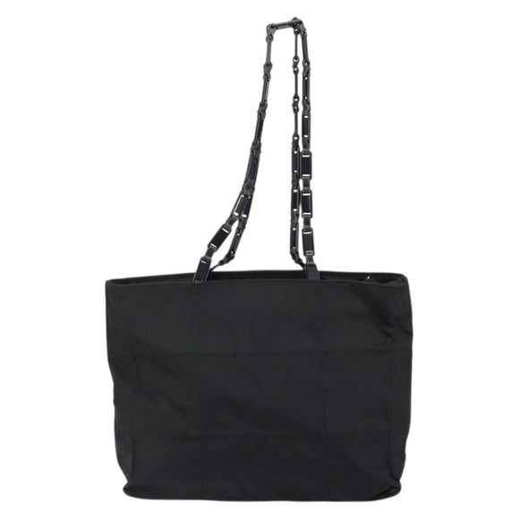 PRADA Tote Bag Nylon Black Auth 152005