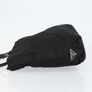 PRADA Tote Bag Nylon Black Auth 152005-4