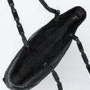 PRADA Tote Bag Nylon Black Auth 152005-6