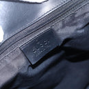 GUCCI GG Canvas Tote Bag Black Silver 31243 Auth 152006-17