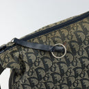 Christian Dior Trotter Canvas Shoulder Bag Navy Auth 152007-15