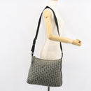 Christian Dior Trotter Canvas Shoulder Bag Navy Auth 152007-23