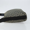 Christian Dior Trotter Canvas Shoulder Bag Navy Auth 152007-5
