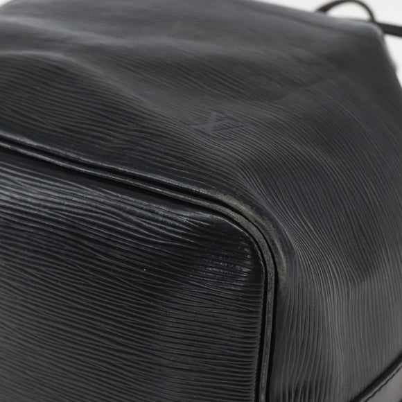 LOUIS VUITTON Epi Petit Noe Shoulder Bag Black M44102 LV Auth 152009