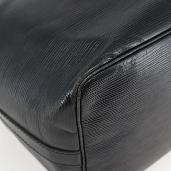 LOUIS VUITTON Epi Petit Noe Schoudertas Zwart M44102 LV Auth 152009