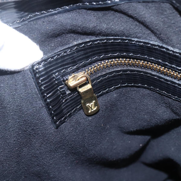 LOUIS VUITTON Epi Petit Noe Schoudertas Zwart M44102 LV Auth 152009