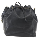 LOUIS VUITTON Epi Petit Noe Schoudertas Zwart M44102 LV Auth 152009-13