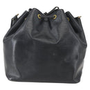 LOUIS VUITTON Epi Petit Noe Schoudertas Zwart M44102 LV Auth 152009-2