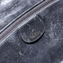 GUCCI Bamboo Hand Bag Leather Black Gold 001 0166 1638 Auth 152010-17