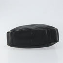 GUCCI Bamboo Hand Bag Leather Black Gold 001 0166 1638 Auth 152010-5