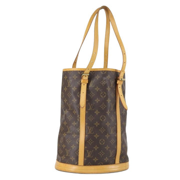 LOUIS VUITTON Monogram Bucket GM Shoulder Bag M42236 LV Auth 152014