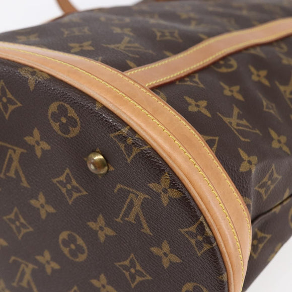 LOUIS VUITTON Monogram Bucket GM Shoulder Bag M42236 LV Auth 152015